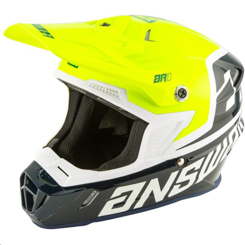 Answer - Answer AR1 Voyd Youth Helmet - 0411-2617-1554 - Midnight/Hyper Acid/White - Large