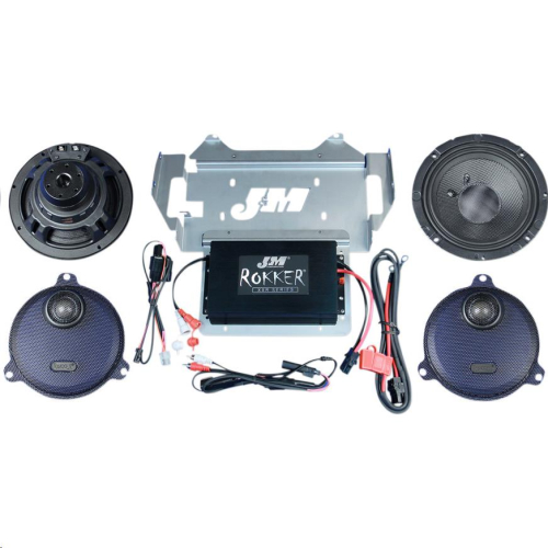 J&M - J&M Stage-5 350w 2-Channel Audio Kit - XXRK350SP214SG5