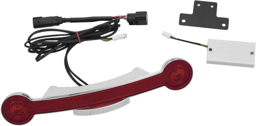 Kuryakyn - Kuryakyn Low Profile LED Turn Signal Bar - Chrome - 2591