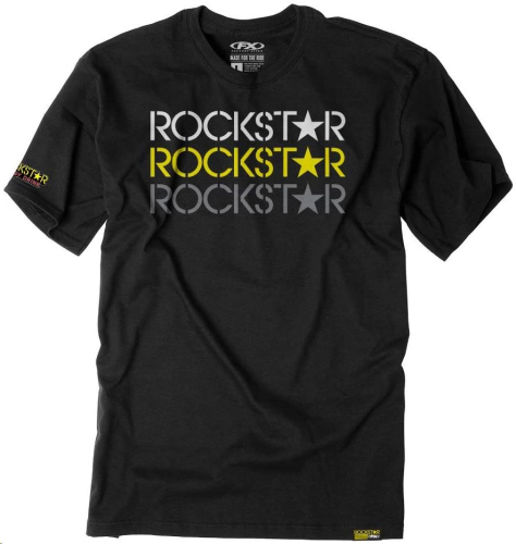 Factory Effex - Factory Effex Rockstar 3 Peat T-Shirt - 21-87608 - Black - 2XL