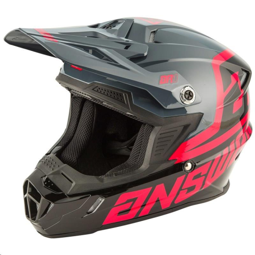 Answer - Answer AR1 Voyd Youth Helmet - 0411-2617-6552 - Black/Charcoal/Pink - Small