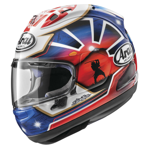 Arai Helmets - Arai Helmets Corsair-X Dani Samurai-2 Helmet - 685311162724 - Blue/Red - Medium