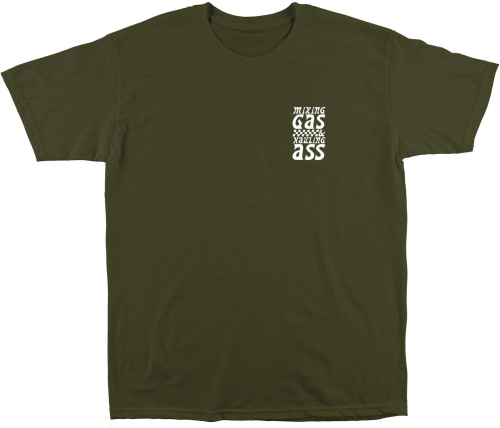 FMF Racing - FMF Racing Dregs Tee - SP9118914-MGN-2XL - Military Green - 2XL