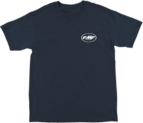FMF Racing - FMF Racing Mellow Heather T-Shirt - SP9118901-DBH-2XL - Dark Blue - 2XL