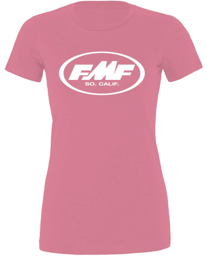 FMF Racing - FMF Racing Pristine Womens T-Shirt - HO8418901-PNK-WLG - Pink - Large