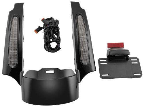 Namz - Namz Rear Fender Fascia Kit with Turn Signals - Smoke Lens - LLC-RFF-01