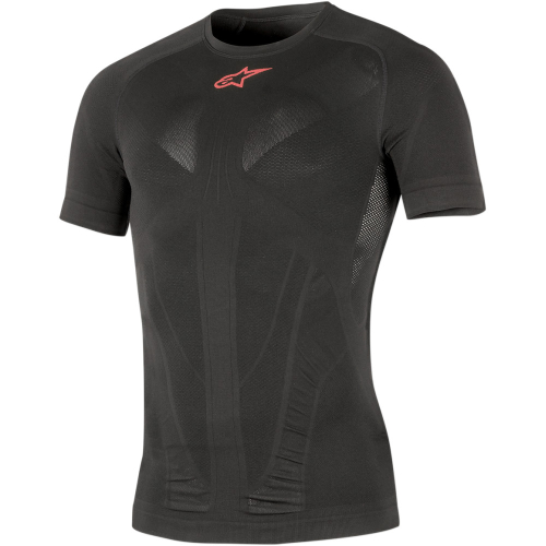 Alpinestars - Alpinestars Tech Top Short Sleeve Summer - 1751017-13-XS-S - Black/Red - XS-Sm