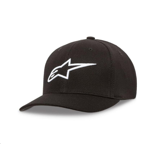 Alpinestars - Alpinestars Ageless Mock Mesh Hat - 1038-81008-1020-L/XL - Black/White - Lg-XL