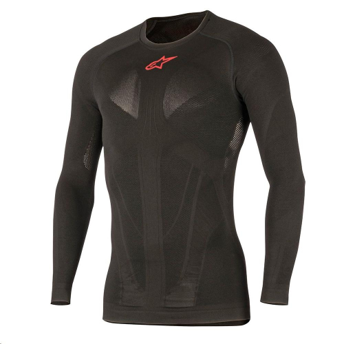 Alpinestars - Alpinestars Tech Top Long Sleeve Summer - 1750217-13-M/L - Black/Red - Md-Lg