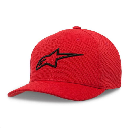 Alpinestars - Alpinestars Ageless Mock Mesh Hat - 1038-81008-3010-L/XL - Red/Black - Lg-XL