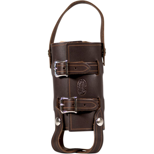Nash Motorcycle Company - Nash Motorcycle Company Bottle Slings - Brown w/ Nickel Hardware - NBHBRN