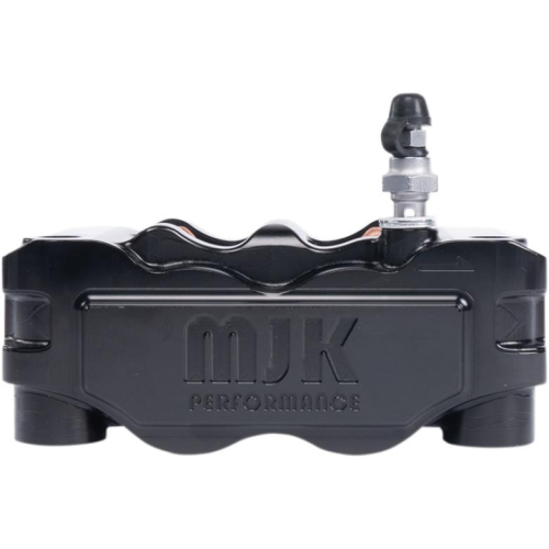 MJK Performance - MJK Performance Radial Mount Mono Block Brake Caliper - Left - Black - P-4662