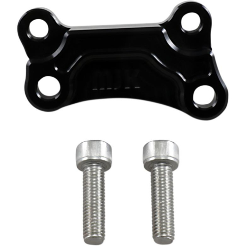 MJK Performance - MJK Performance Brake Caliper Adapters For 13in. Floating Rotors, Black Anodize - Right Side - P-4695