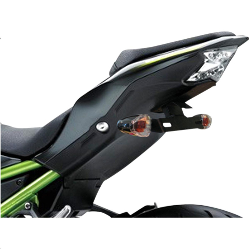 Targa - Targa Tail Kit with Turn Signals - Black/ clear - 22-491-L