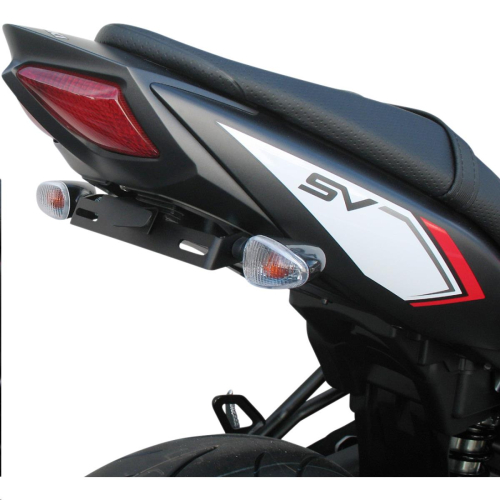 Targa - Targa Tail Kit with Turn Signals - Black/Clear Cat-Eye - 22-372-L