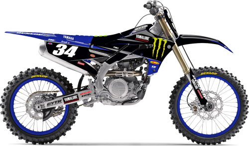 DCOR - DCOR Star Racing Yamaha Complete Graphics Kit - 20-50-229