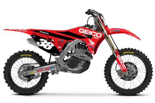DCOR - DCOR Geico Honda Complete Graphics Kit - 20-10-839