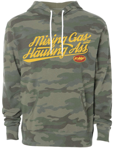 FMF Racing - FMF Racing Mix IT Pullover Fleece Hoody - HO8121901-CAM-SM - Camo - Small