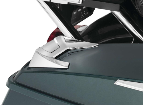 Kuryakyn - Kuryakyn Speedform Saddlebag Lid Spoilers - Chrome - 7066