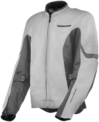 Firstgear - Firstgear Contour Air Womens Jacket - 1001-1220-0851 - Silver - X-Small