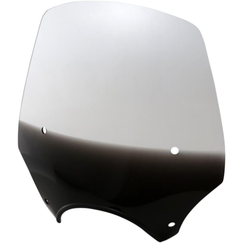 Memphis Shades - Memphis Shades El Paso Sportshield Windshield (9in. Cutout) - 17in. - Gradient Black - MEP5271