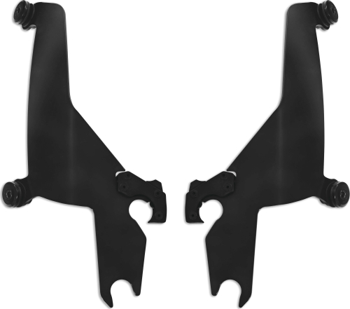 Memphis Shades - Memphis Shades Plates-Only Kit for Changing Fats/Slim to Sportshield - Black - MEB1747