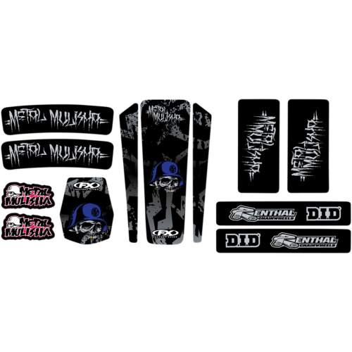 Factory Effex - Factory Effex Metal Mulisha Universal Trim Kit - Yamaha - 22-50260