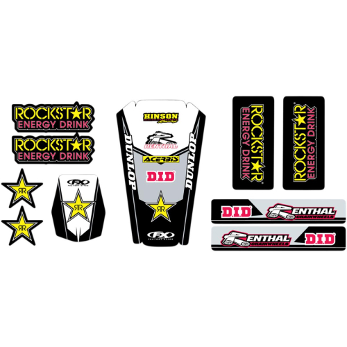 Factory Effex - Factory Effex Rockstar 2019 Universal Trim Kit - 22-50766