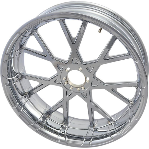 Arlen Ness - Arlen Ness Forged Billet Procross Rear Rim - 17in. x 6.25in. - Chrome - 10102-201