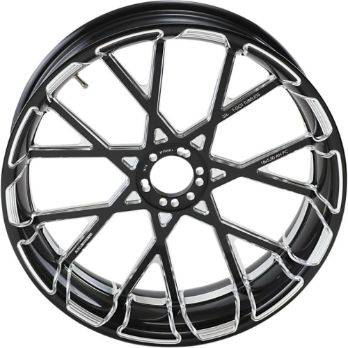 Arlen Ness - Arlen Ness Forged Billet Procross Rear Rim - 17in. x 6.25in. - Black - 10101-201