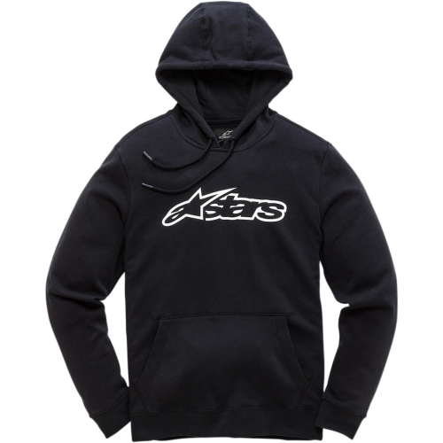 Alpinestars - Alpinestars Kids Blaze Fleece Zip-Front Hoody - 3038510001020M - Black/White - Medium