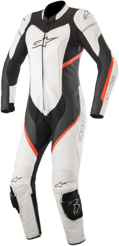 Alpinestars - Alpinestars Stella Kira One-Piece Womens Leather Suit - 3182019-1231-40 - Black/White/Red - 4