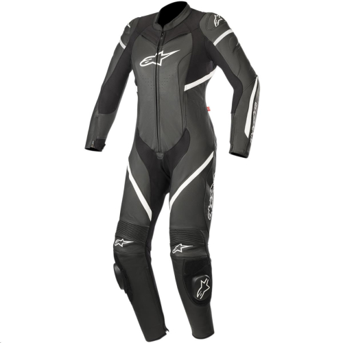 Alpinestars - Alpinestars Stella Kira One-Piece Womens Leather Suit - 3182019-12-50 - Black/White - 14