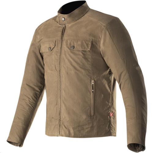 Alpinestars - Alpinestars Ray Canvas V2 Jacket - 3308319-85-2X - Dark Khaki - 2XL
