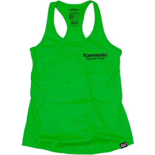Factory Effex - Factory Effex Kawasaki Racing Womens Tank Top - 22-87184 - Mint Green - Large