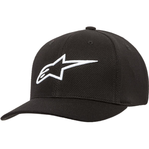 Alpinestars - Alpinestars Ageless Mock Mesh Hat - 1038810081020SM - Black/White - Sm-Md