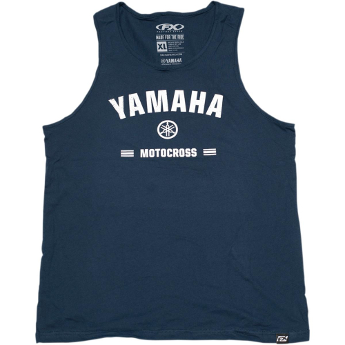 Factory Effex - Factory Effex Yamaha Tank Top - 22-87252 - Navy - Medium