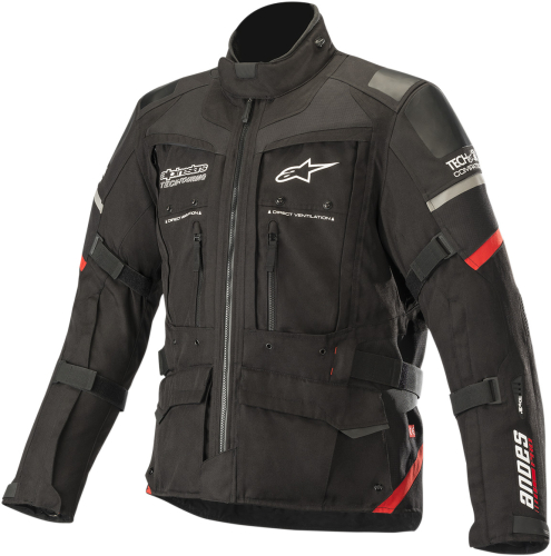 Alpinestars - Alpinestars Andes Pro Drystar Tech Air Jacket - 3207119-13-3X - Black/Red - 58