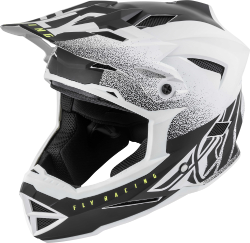 Fly Racing - Fly Racing Default Youth Helmet - 73-9171YL - Matte White/Black - Large