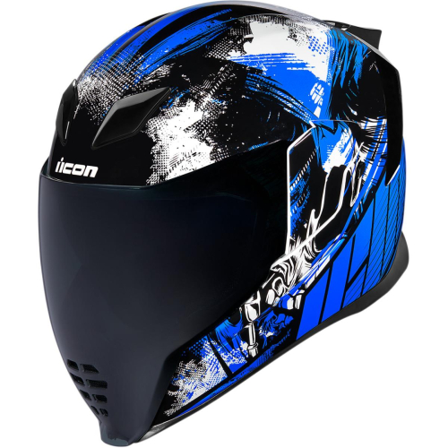 Icon - Icon Airflite Stim Helmet - 842.0101-11282 - Blue - X-Small