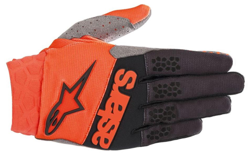 Alpinestars - Alpinestars Racefend Gloves - 3563519-451-S - Fluorescent Orange/Black - Small