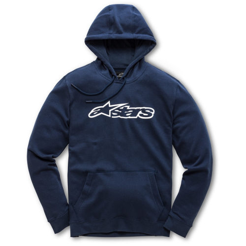 Alpinestars - Alpinestars Blaze Fleece Pullover Hoodie - 1037-53113-7020-2XL - Navy/White - 2XL