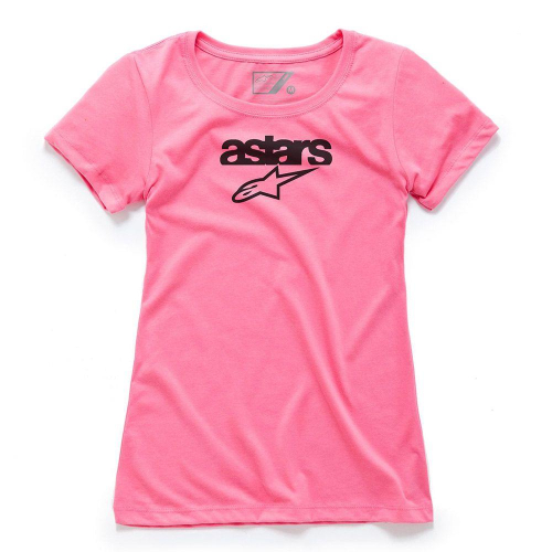 Alpinestars - Alpinestars Heritage Blaze Womens T-Shirt - 1W38-73004-310A-L - Pink - Large