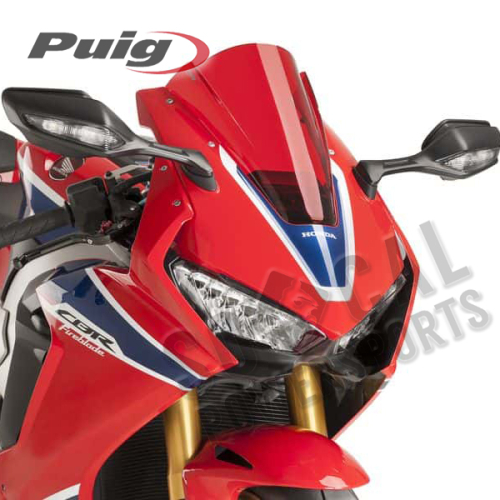 PUIG - PUIG Racing Windscreen - Red - 9407R