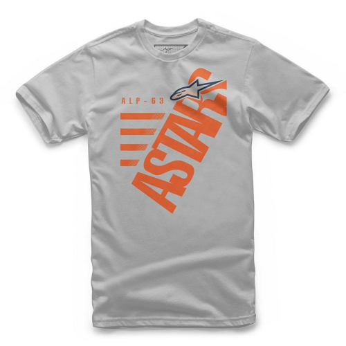 Alpinestars - Alpinestars Bigun T-Shirt - 1038-72026-19-2XL - Silver - 2XL