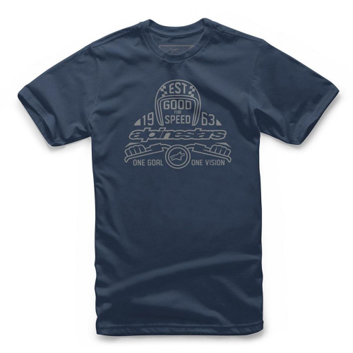 Alpinestars - Alpinestars Snap T-Shirt - 1038-72048-70-S - Navy - Small