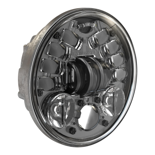 J&M - J&M 5.75in. LED Headlight - Black - 0551681