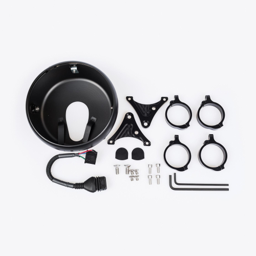 J&M - J&M 7in. Headlight Conversion Kit - 0703521