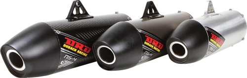 Dubach - Dr D - Dubach - Dr D NS-4 Full System - Aluminum Muffler with Spark Arrestor - Stainless Steel Header - 7713