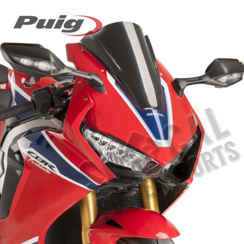 PUIG - PUIG Racing Windscreen - Carbon Look - 9407C